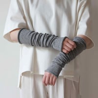 【hasegawa】エコシルクでつくった シルクアームウォーマー"ロング"