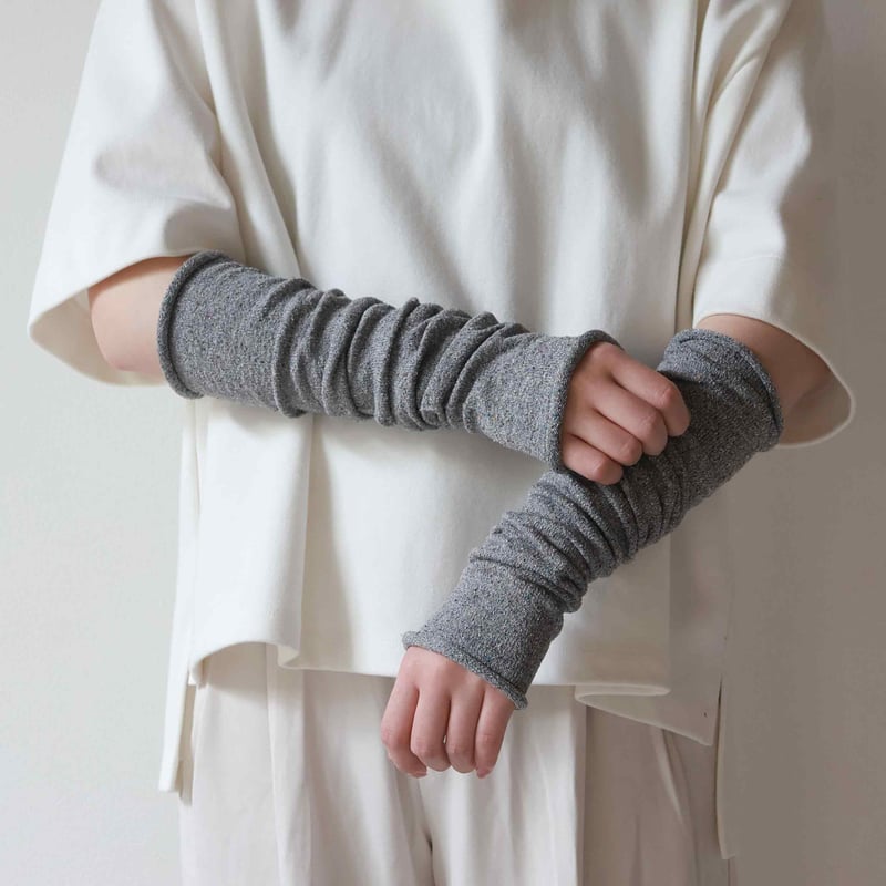 hasegawa】エコシルクでつくった シルクアームウォーマー