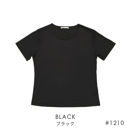 【在庫限りで販売終了】シルクカットソー（Short sleeve T shirt)〚HP1013〛