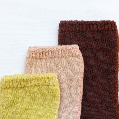 【SISIA】コットンシルク パイルソックス(22-24cm)