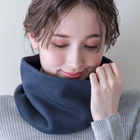 【KOHARU】シルクフリースネックウォーマー
