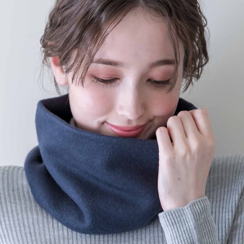 KOHARU】シルクフリースネックウォーマー | & Silk