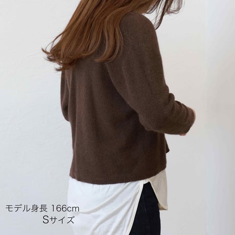 【在庫限りで販売終了】スリットネックプルオーバー〚SW0957〛