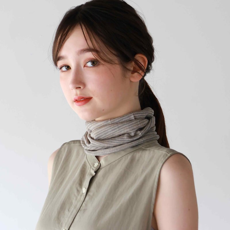 sof.】シルクネックカバー ハイツイスト | & Silk