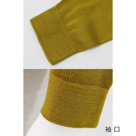 シルクVネックセーター（長袖）〚SW0604〛