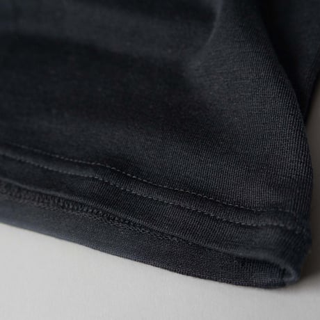 【SISIA】ウォッシャブルシルク フレンチスリーブＴ
