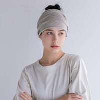 【sof.】シルクリネン ターバンスヌード