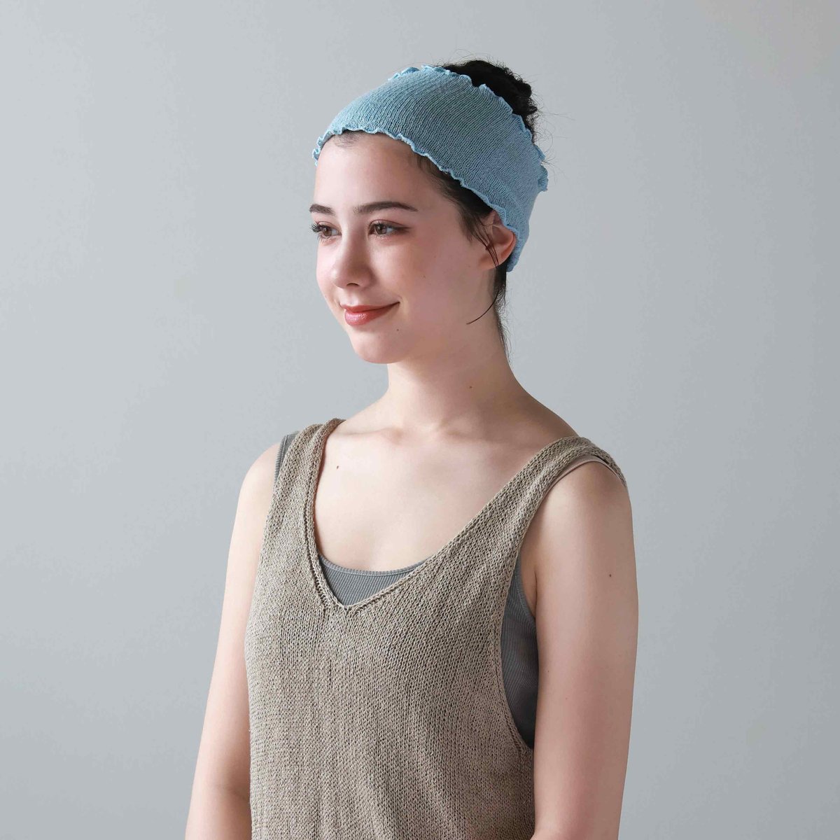 hasegawa】エコシルクの洗顔ヘアバンド | & Silk