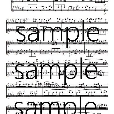 【PDF】続々フルートデュオ名曲集25