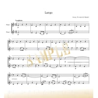 【Flute Duo】ラルゴ「オンブラ・マイ・フ（Ombra mai fù）」／ゲオルク・フリードリヒ・ヘンデル