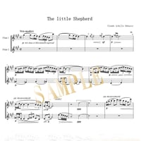 【Flute Duo】小さな羊飼い（Le Petit Berger）／クロード・ドビュッシー