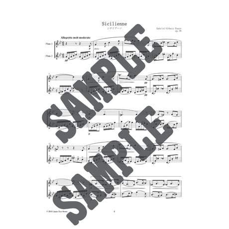 書籍版　フルートデュオ名曲集25