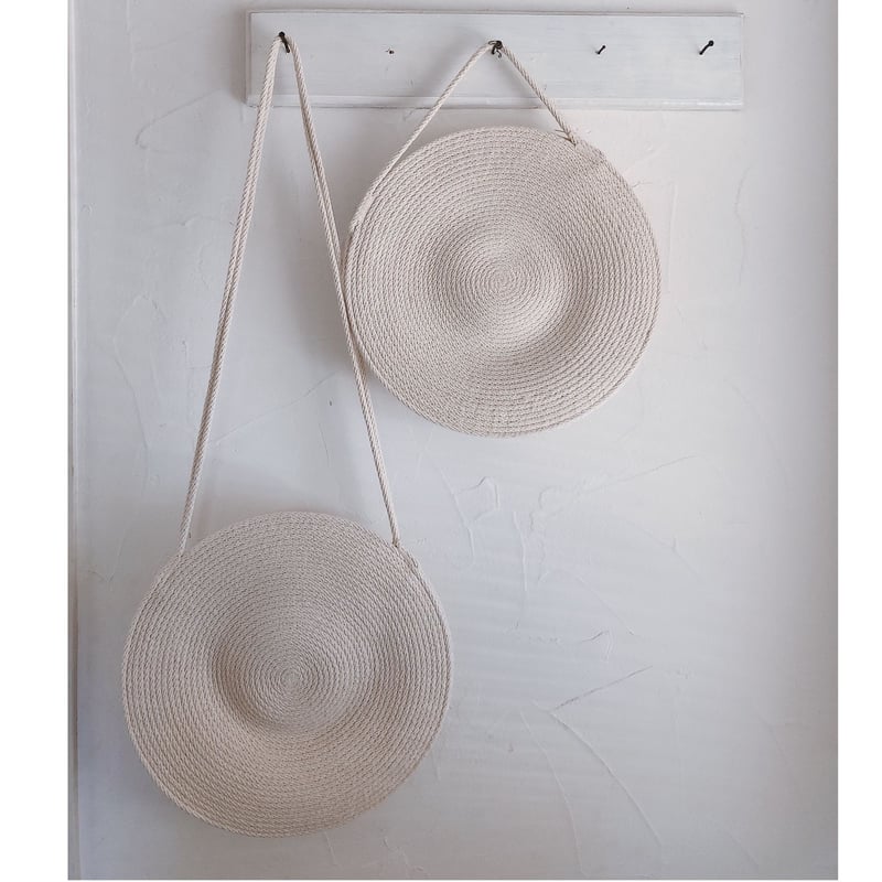 LARGE CIRCLE TOTE LONG STRAP | wicagrocery