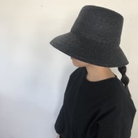 Straw Hat  Shadow Black
