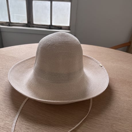 abaca hat  ivory