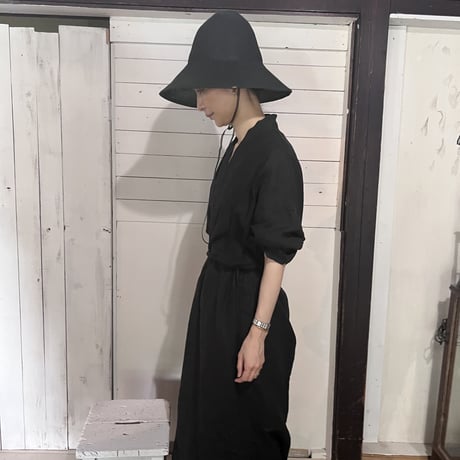 abaca hat black