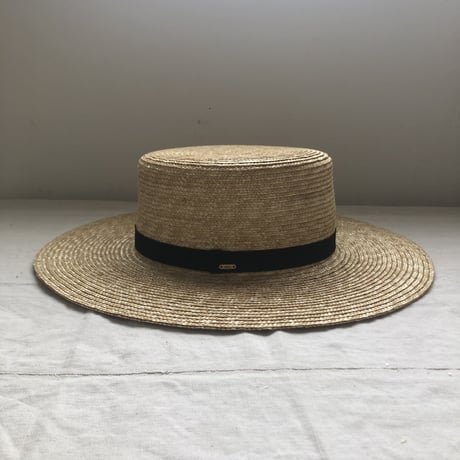 Standard Long Brim Black Ribbon
