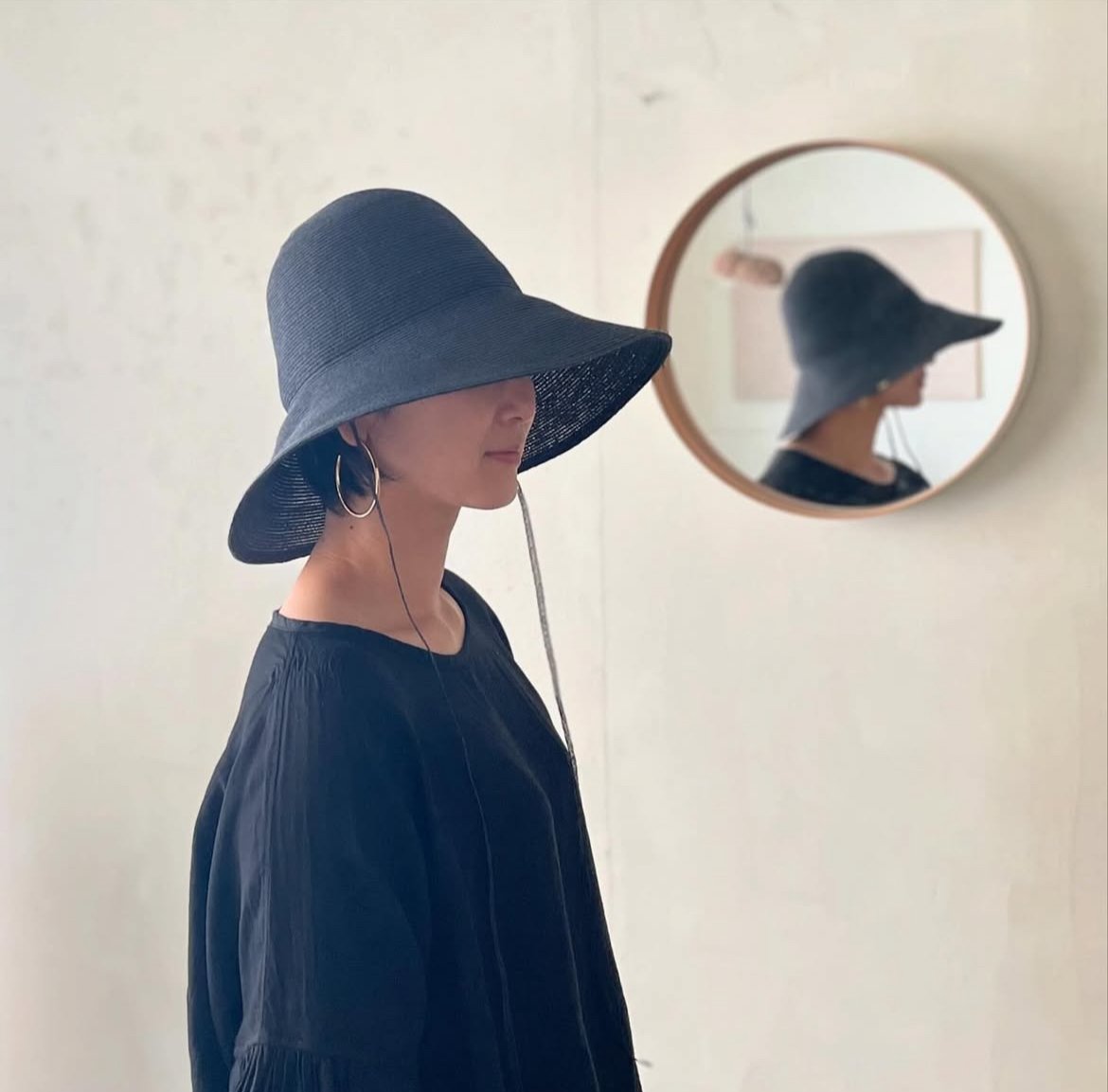 wicagrocery abaca hat black Mサイズ abaca hat black | wicagrocery