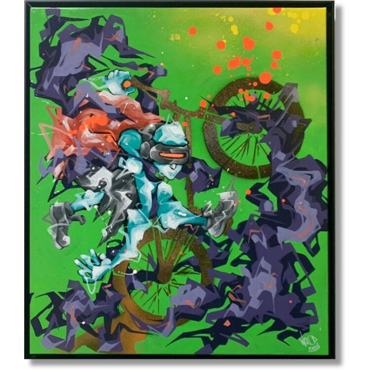 BMX - WOOD【絵画】 | auly mosquito shopping