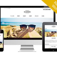 レスポンシブWordPressテーマ No.255［ミニマル白］