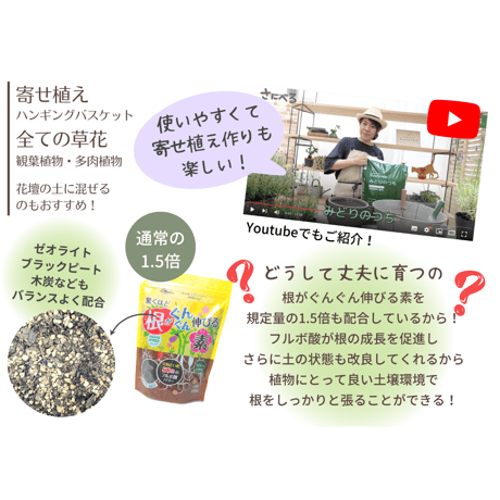 みどりのつち・みどりの肥料セット
