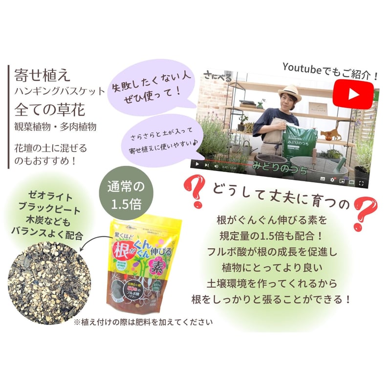 みどりのつち 20L 2袋セット | Sunnyvale