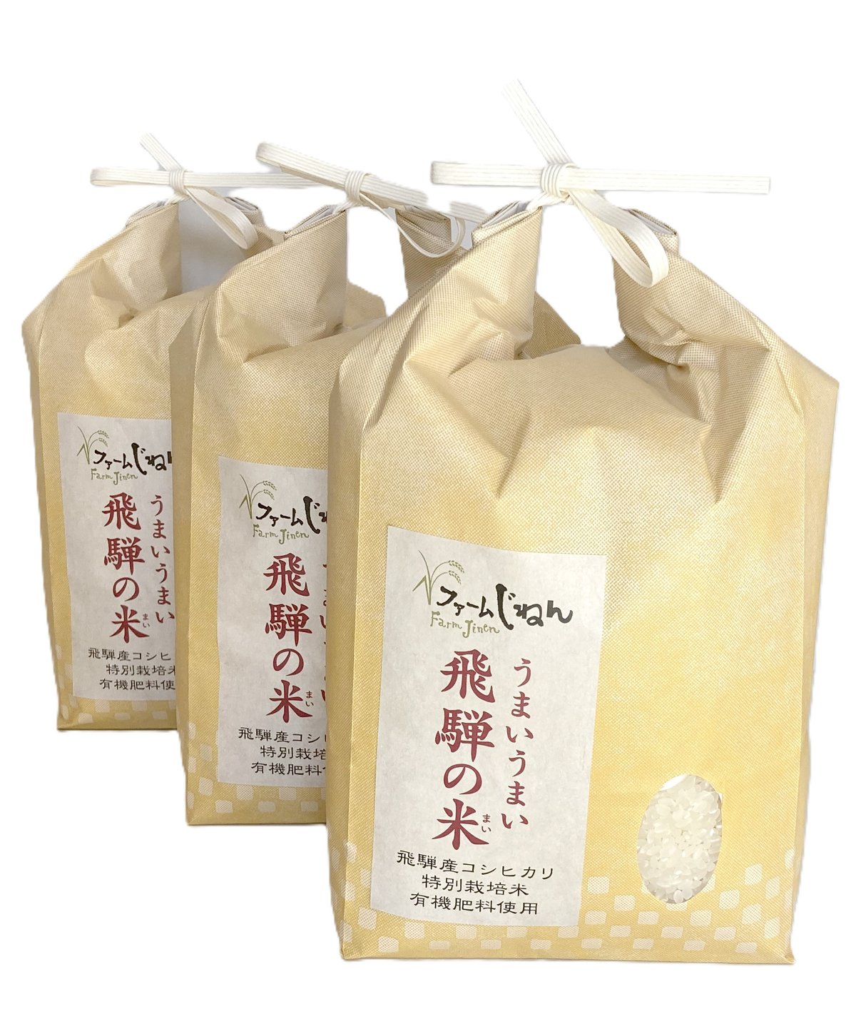うまいうまい飛騨の米】 飛騨産コシヒカリ（白米）6kg（2kg×3袋