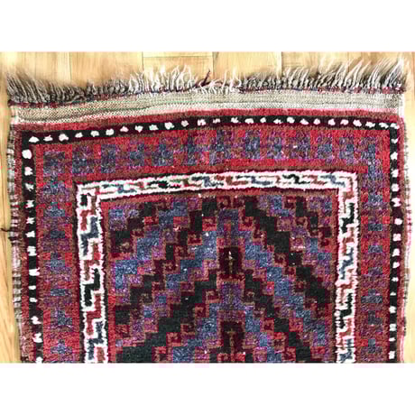 vintage  hand made rug