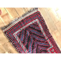 vintage  hand made rug