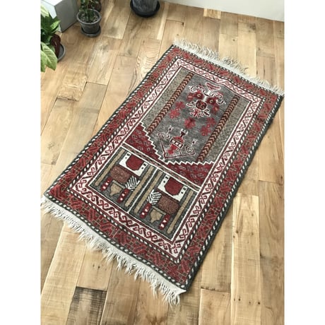vintage handmade rug
