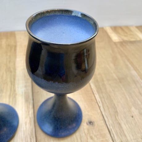 blue goblet