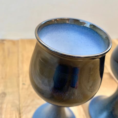 blue goblet