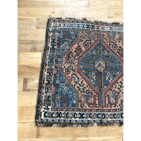 vintage hand made rug