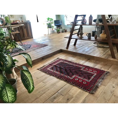 vintage  hand made rug