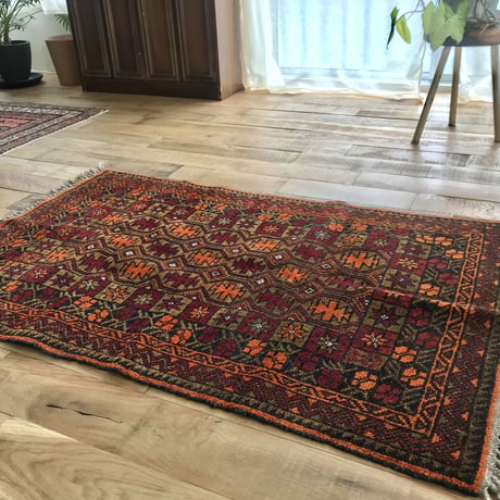 vintage hand made rug