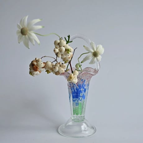 part of nature  ヴィンテージ 海外 ガラス 花瓶 フラワーベース PART OF NATURE