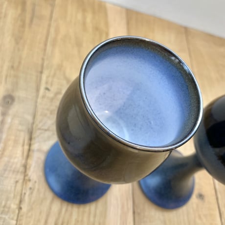 blue goblet