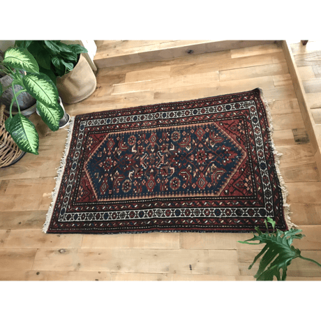 vintage hand made rug
