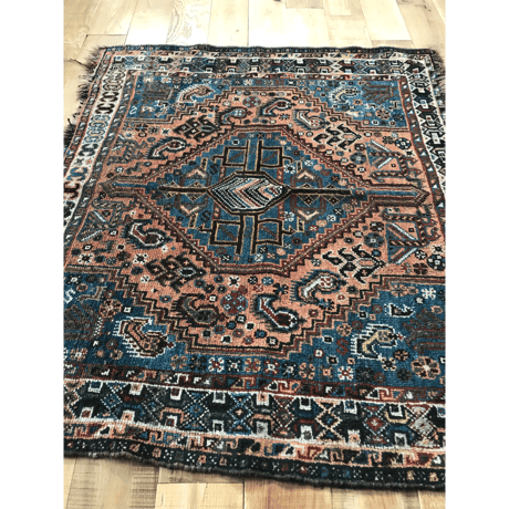 vintage hand made rug