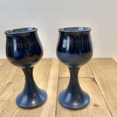 blue goblet