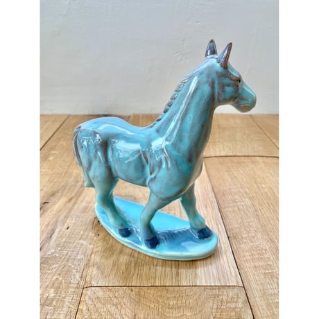 blue horse