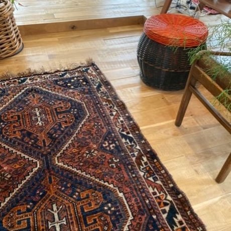 vintage  handmade rug