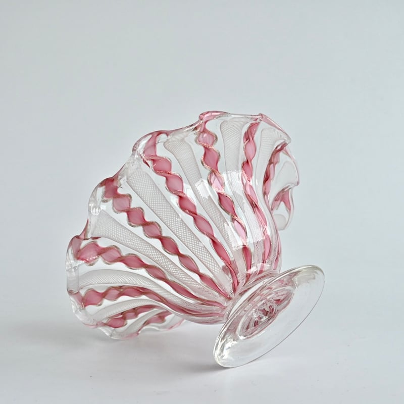 ステンドグラス　テイフアーニ　テイフアーニ風　アンティーク　ピンク ステンドグラス テイフアーニ テイフアーニ風 アンティーク ピンク