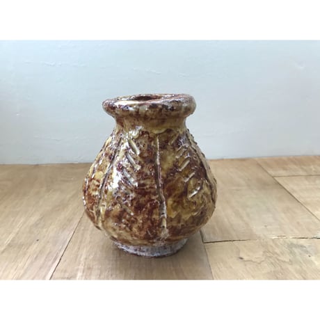 70s Belgian hand made pottery
