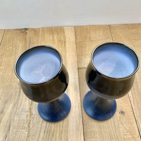 blue goblet