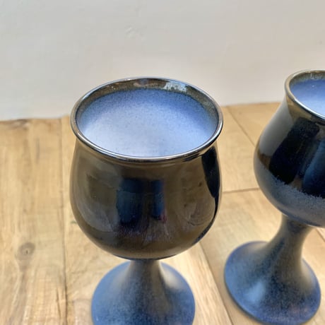 blue goblet