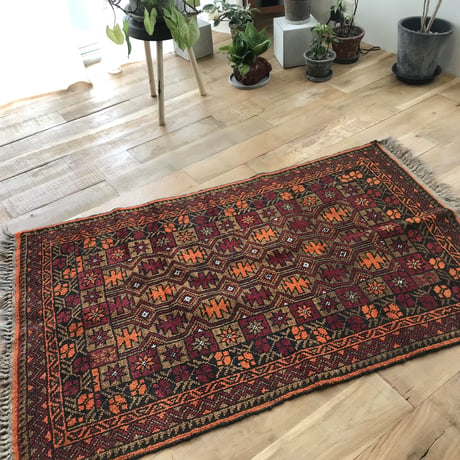 vintage hand made rug