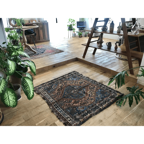 vintage hand made rug