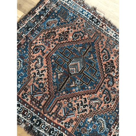 vintage hand made rug