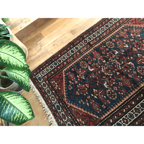 vintage hand made rug